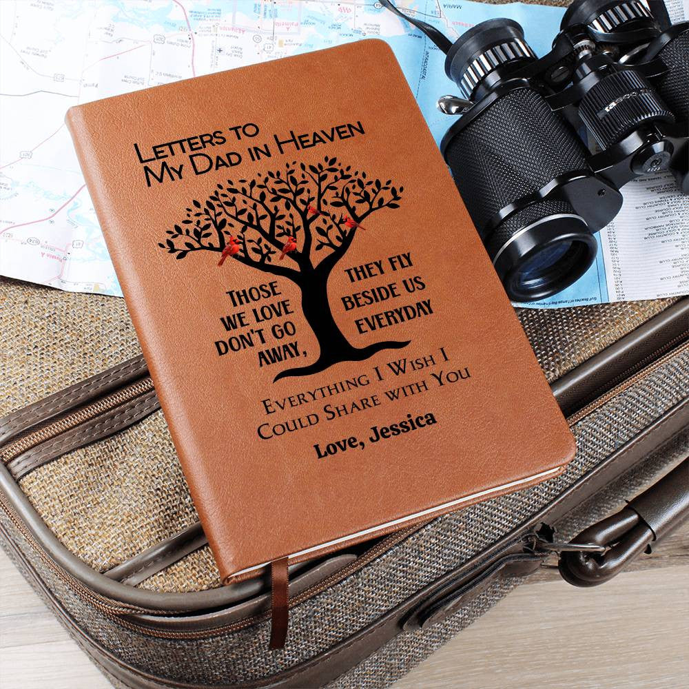 Letters to My Dad Notebook, Dad Memorial Gift, Loss of Father Grief Journal, Dad Remembrance Gift, Loss of Dad Sympathy, Healing After Loss Gift