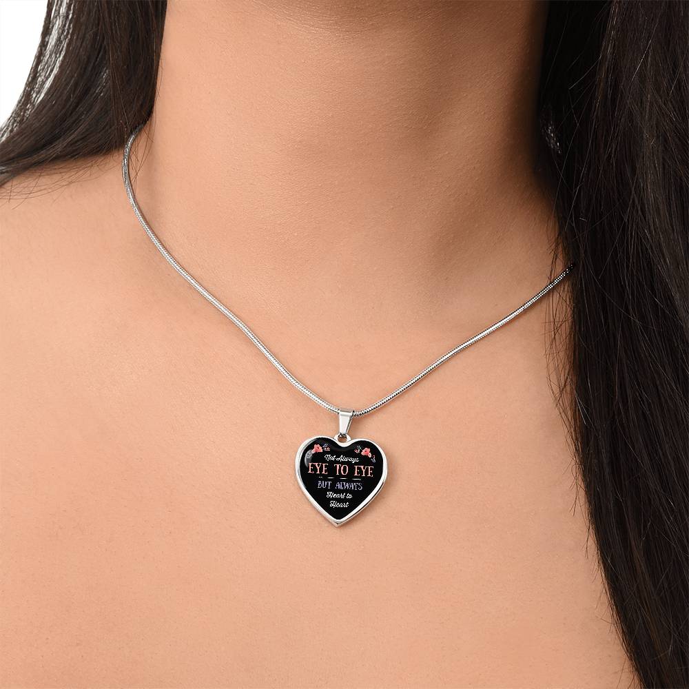 To My Wife Heart Necklace