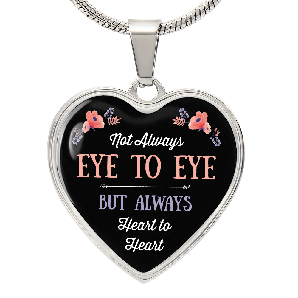 To My Wife Heart Necklace