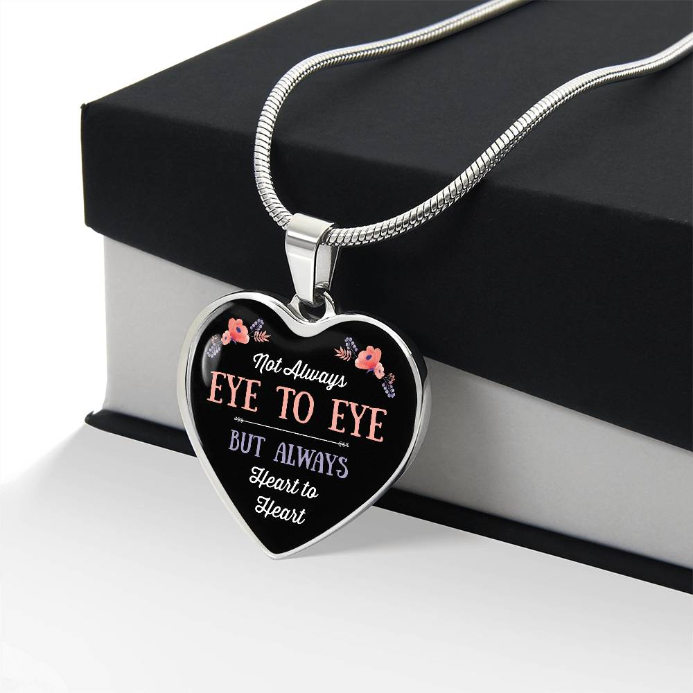 To My Wife Heart Necklace