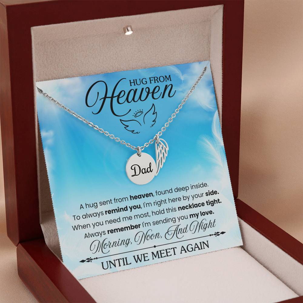 Dad Memorial Remembrance Necklace