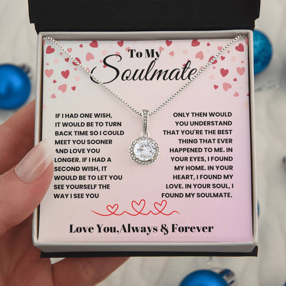 To My Soulmate Eternal Hope Necklace - Gifted Jewels