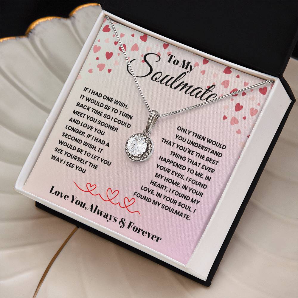 To My Soulmate Eternal Hope Necklace - Gifted Jewels