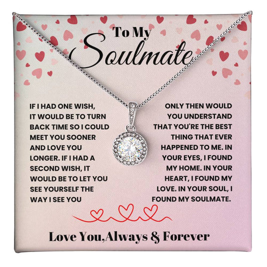 To My Soulmate Eternal Hope Necklace - Gifted Jewels