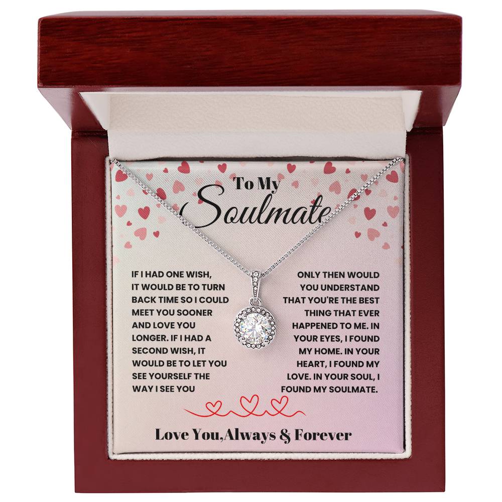 To My Soulmate Eternal Hope Necklace - Gifted Jewels