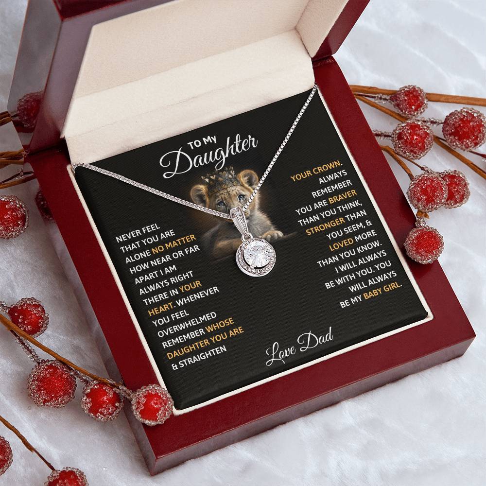 To My Daughter Eternal Hope Necklace - Gifted Jewels