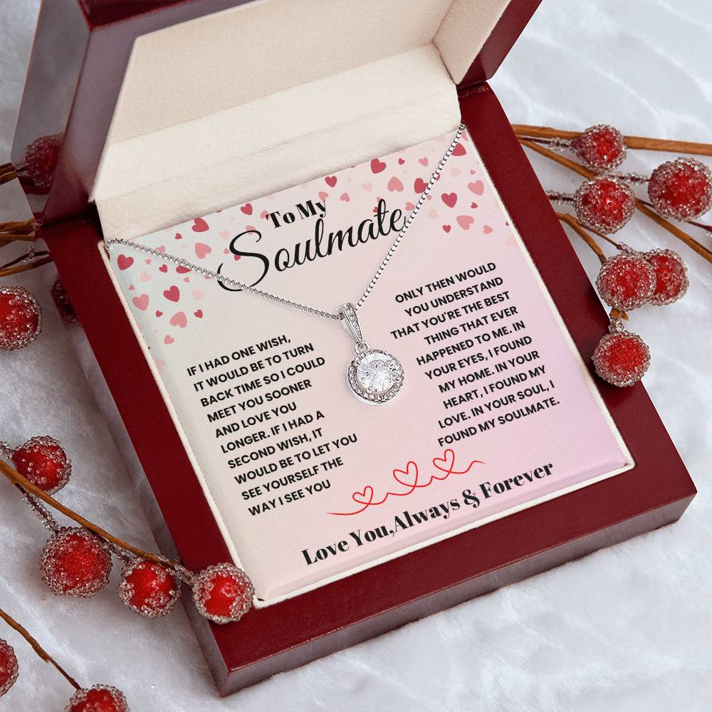 To My Soulmate Eternal Hope Necklace - Gifted Jewels