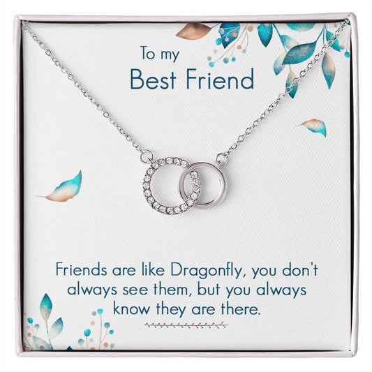 To My Best Friend Perfect Pair Necklace - Gifted Jewels