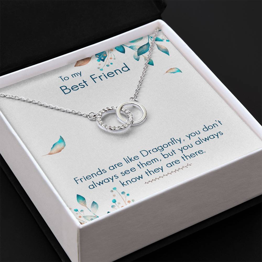 To My Best Friend Perfect Pair Necklace - Gifted Jewels