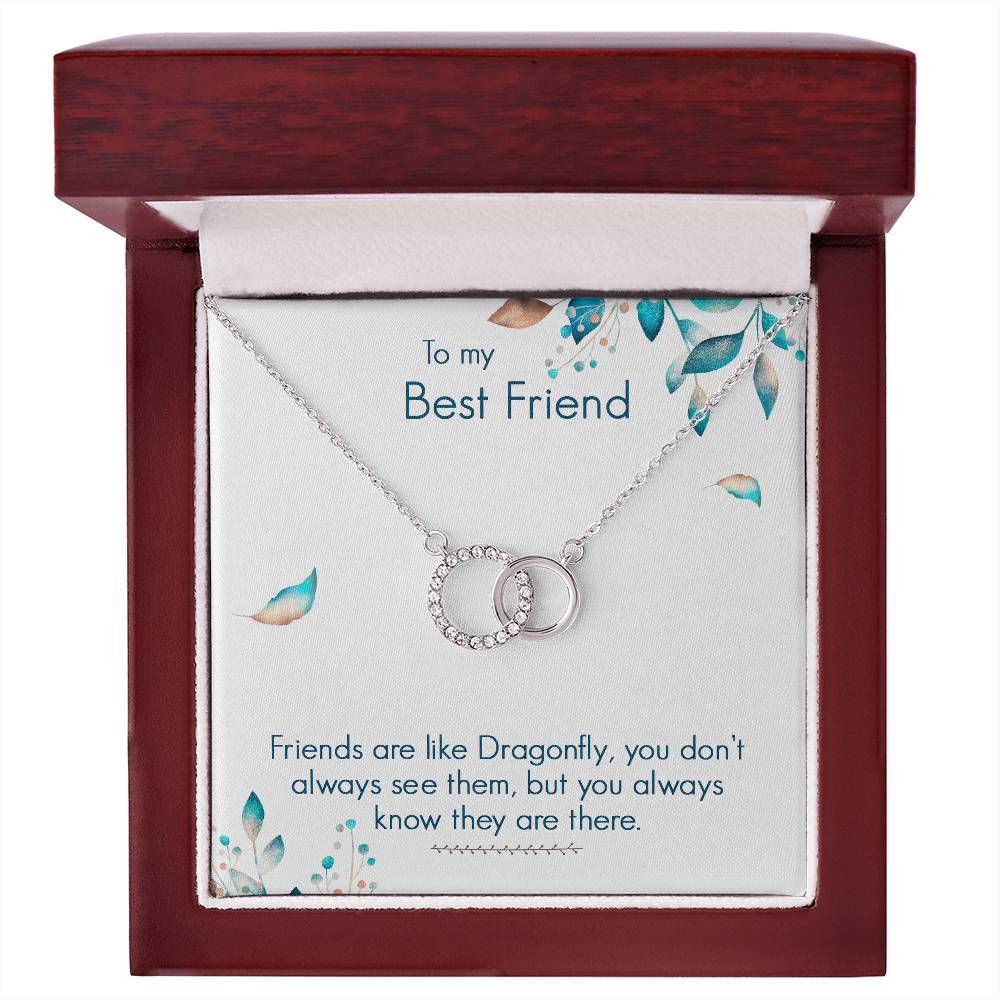 To My Best Friend Perfect Pair Necklace - Gifted Jewels