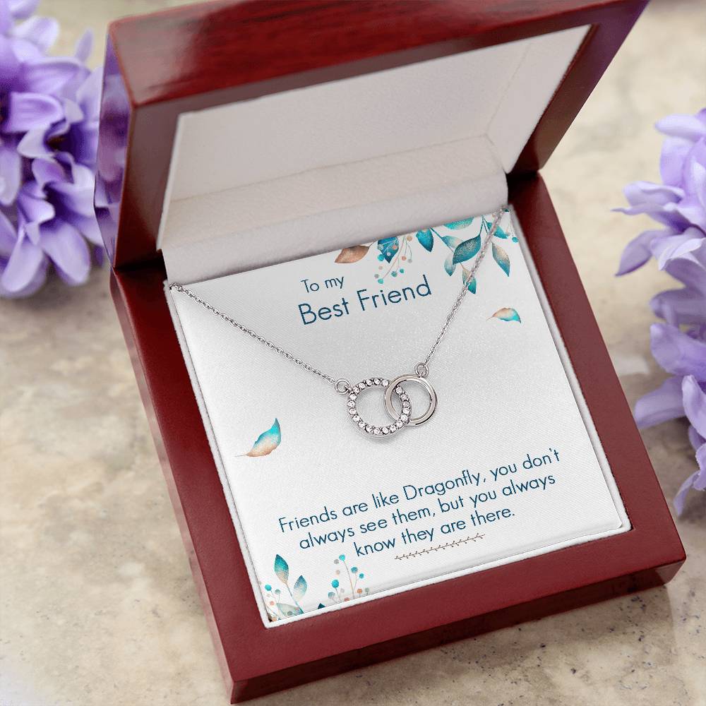 To My Best Friend Perfect Pair Necklace - Gifted Jewels