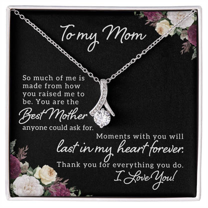 To My Mom Alluring Beauty Necklace - Gifted Jewels