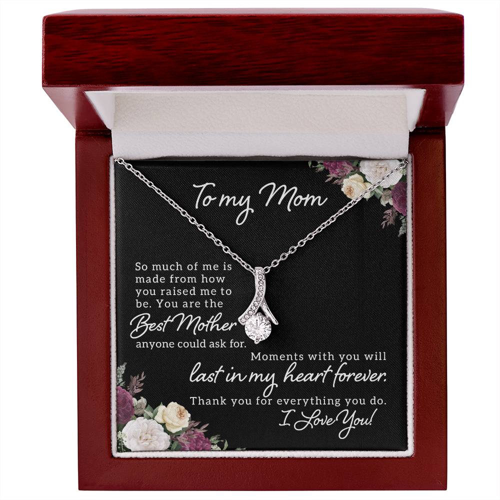 To My Mom Alluring Beauty Necklace - Gifted Jewels