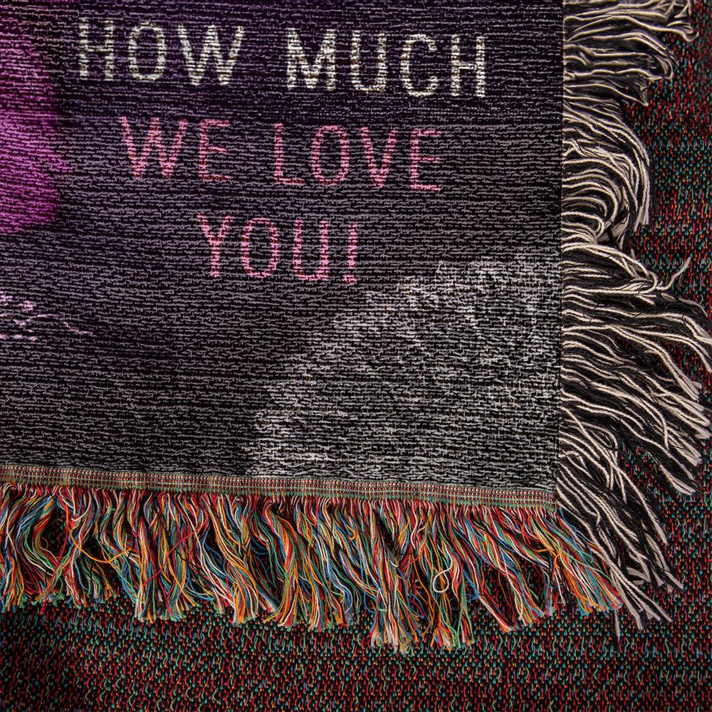 To My Mom Woven Heirloom Blanket - Gifted Jewels