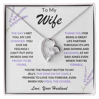 To My Wife Forever Love Necklace