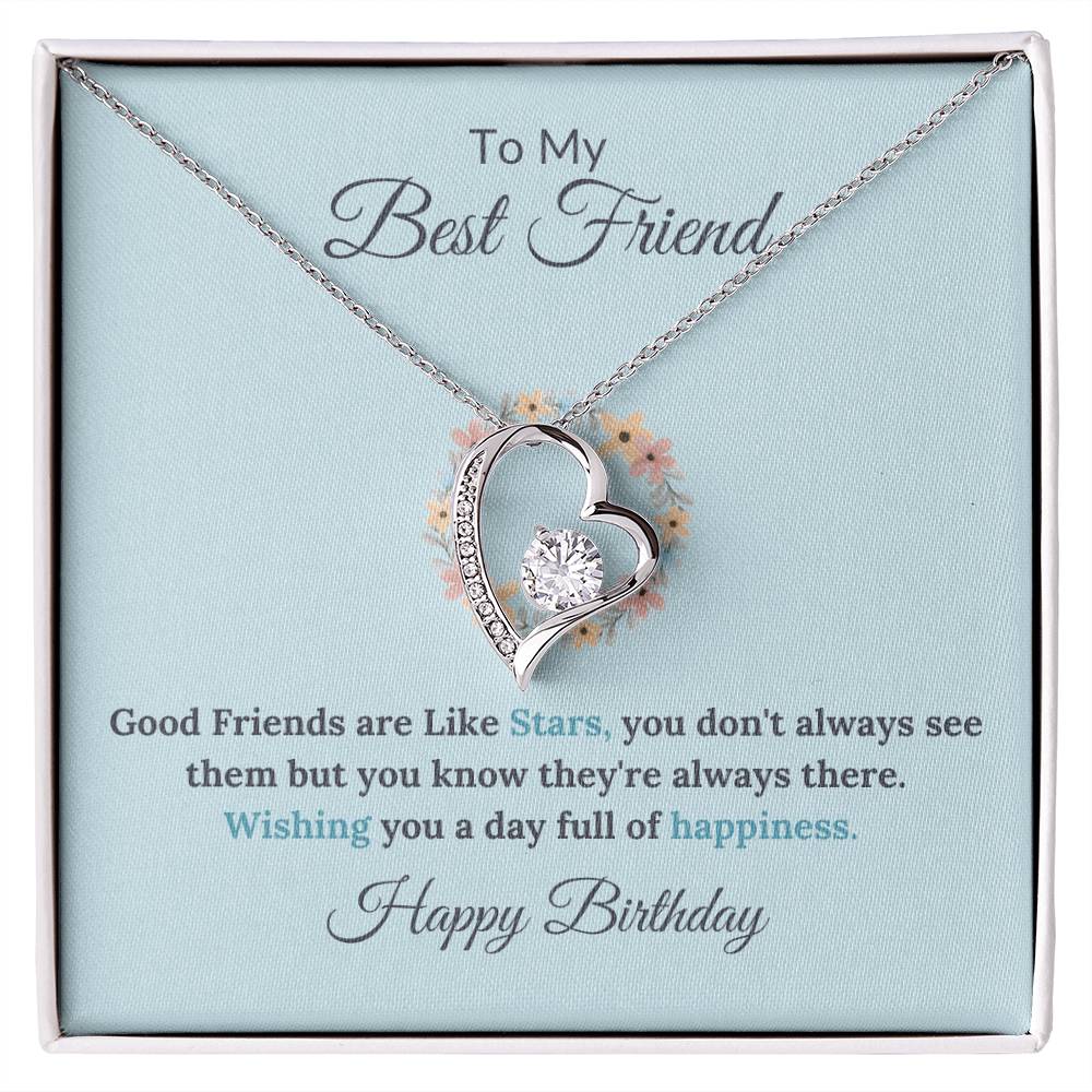 To My Best Friend Forever Love Necklace - Gifted Jewels