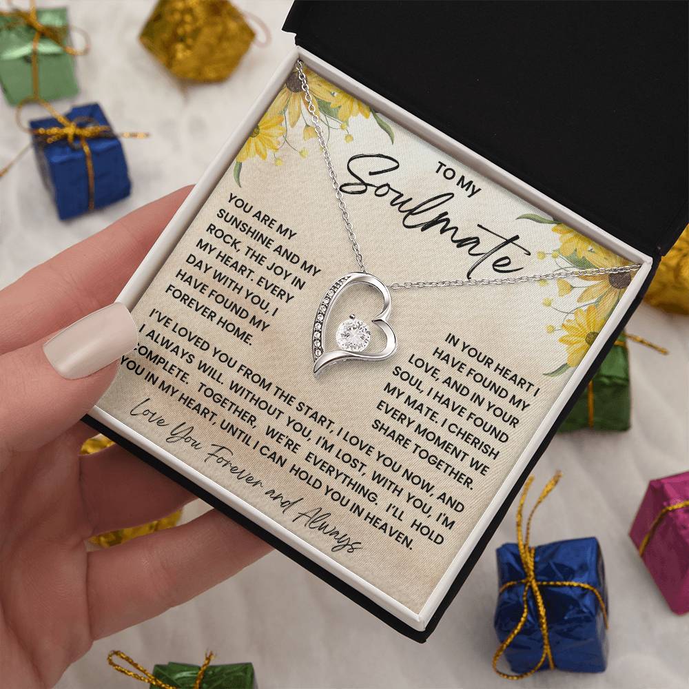 To My Soulmate Forever Love Necklace - Gifted Jewels