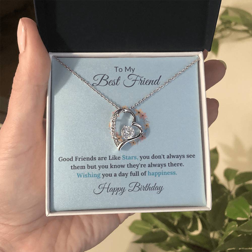 To My Best Friend Forever Love Necklace - Gifted Jewels