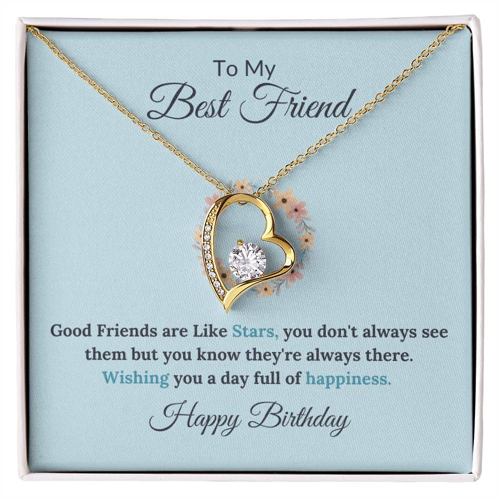 To My Best Friend Forever Love Necklace - Gifted Jewels