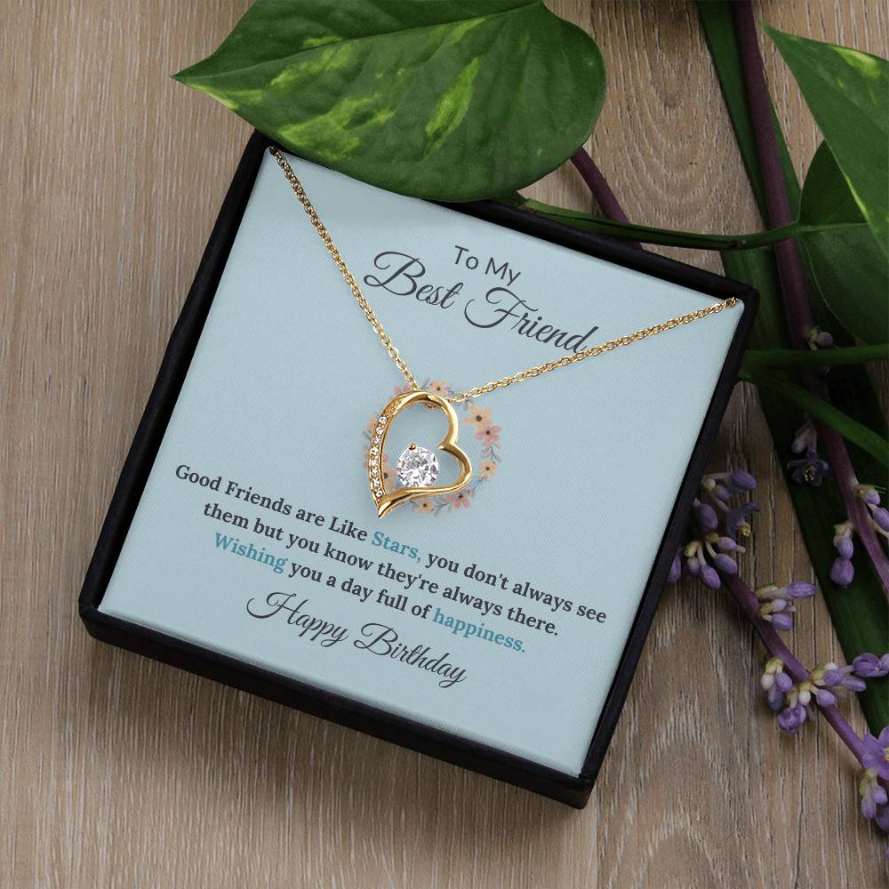 To My Best Friend Forever Love Necklace - Gifted Jewels