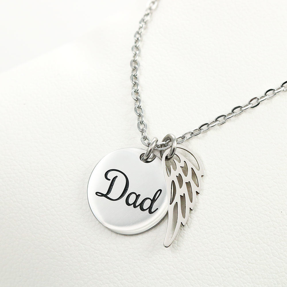 Dad Memorial Remembrance Necklace