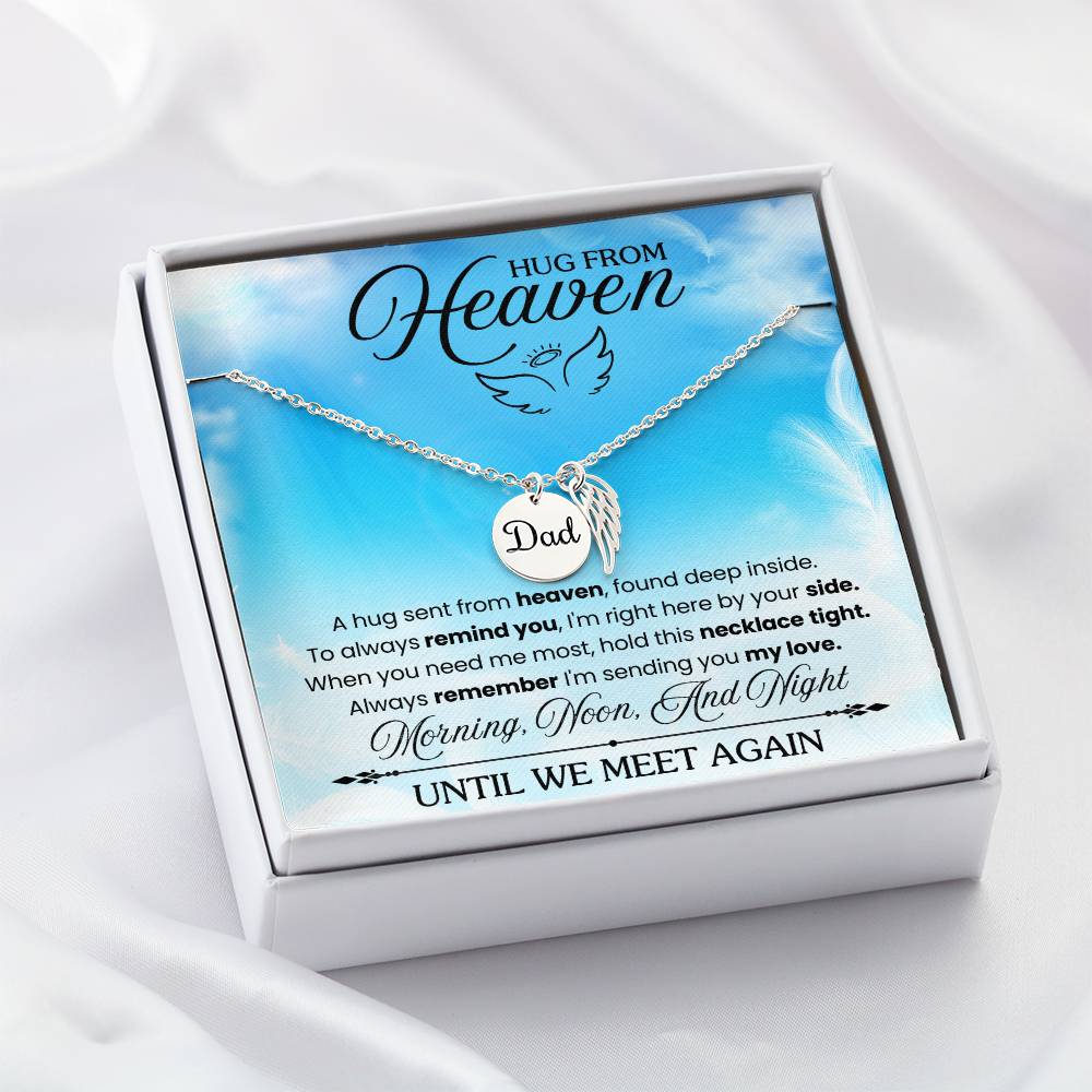 Dad Memorial Remembrance Necklace