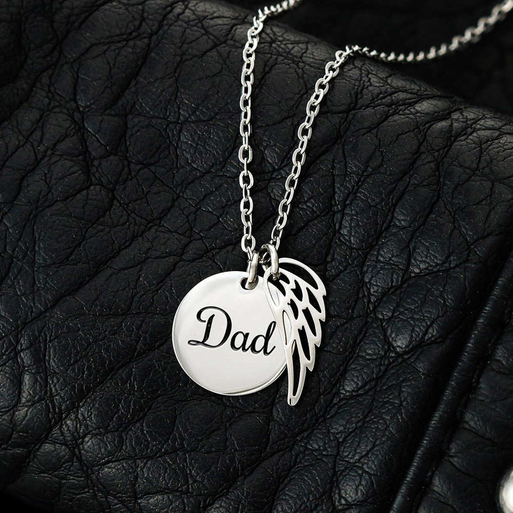 Dad Memorial Remembrance Necklace