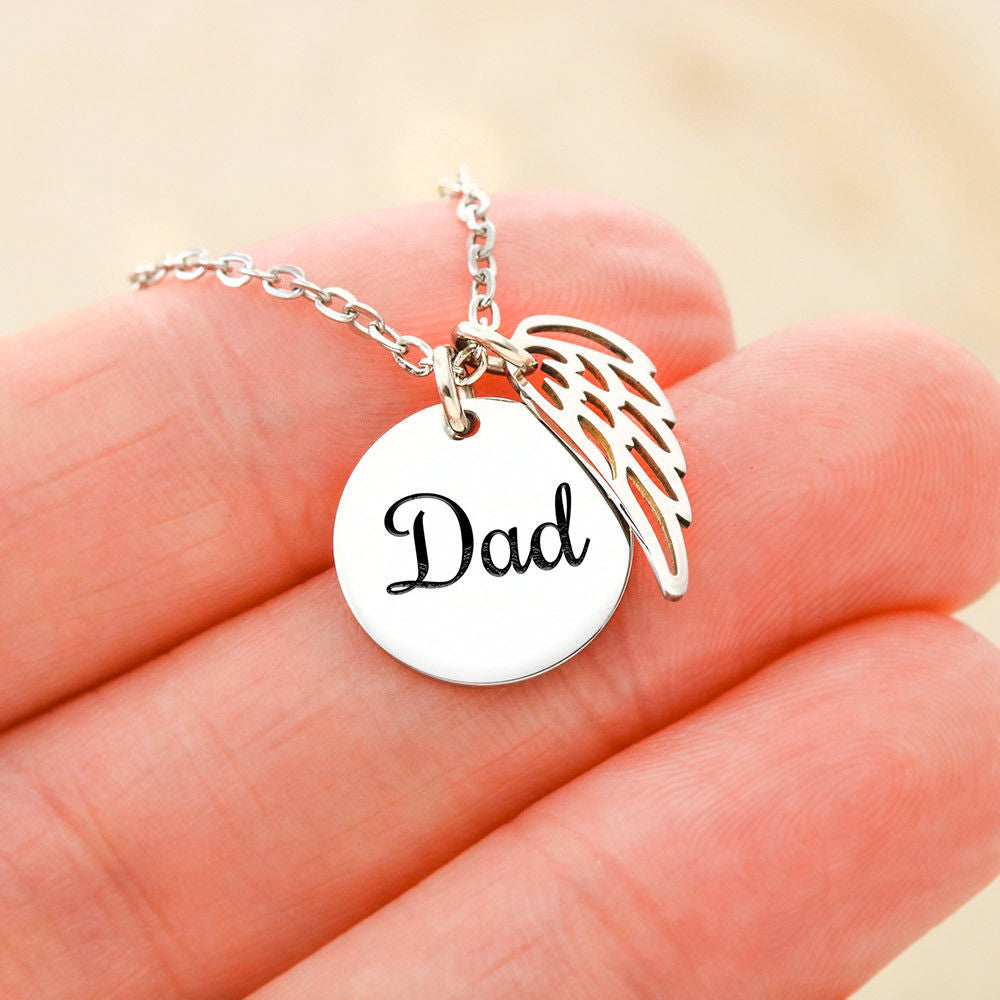 Dad Memorial Remembrance Necklace